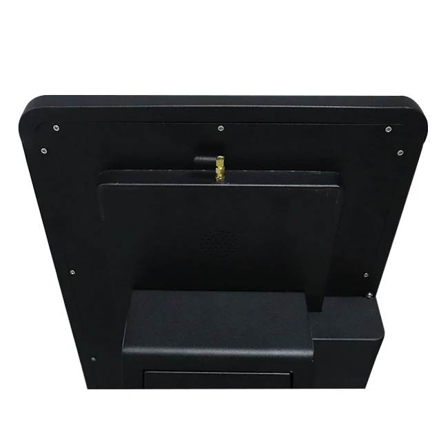 21,5 'напольный стоячий киоск для управления очереди, рекламный киоск, сенсорный киоск для самостоятельного заказа для ресторана, отеля, регистрация в заказе