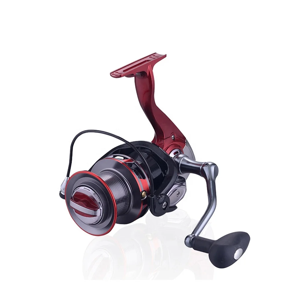Kmucutie Saltwater Metal Spinning Reel Fishing Size 1000-2000 CNC Aluminum Alloy Spool Surfcasting Spinning Fishing  Reel