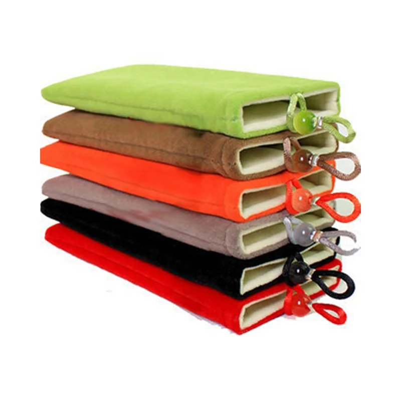 Лидер продаж на Amazon, многоцветные бархатные сумки для хранения мобильных телефонов