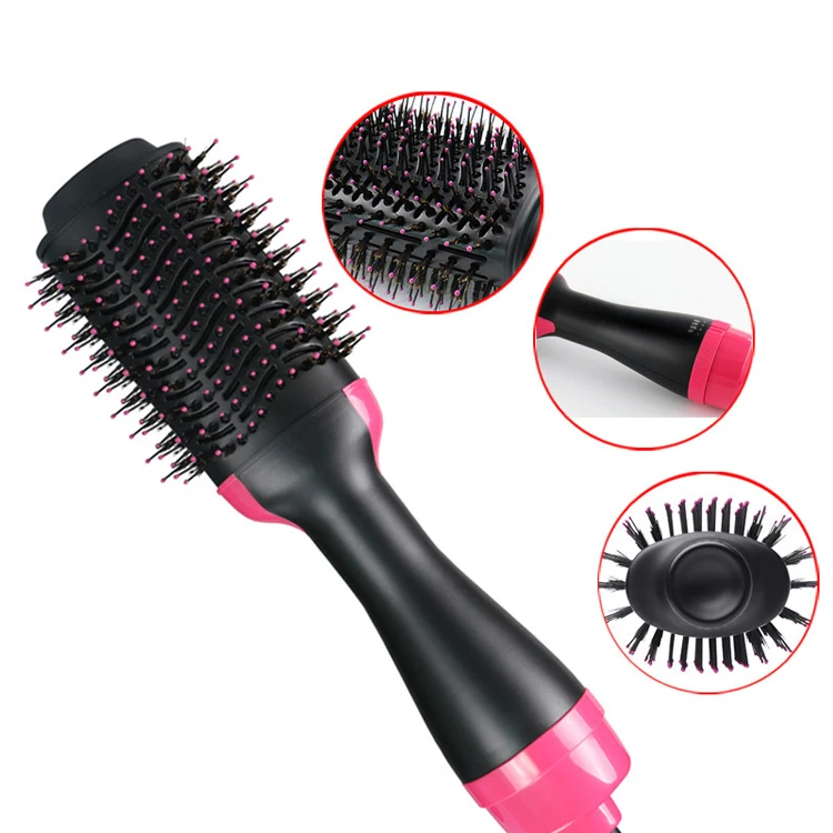 The best-selling custom hot air brush electric styling brush one-step hair dryer
