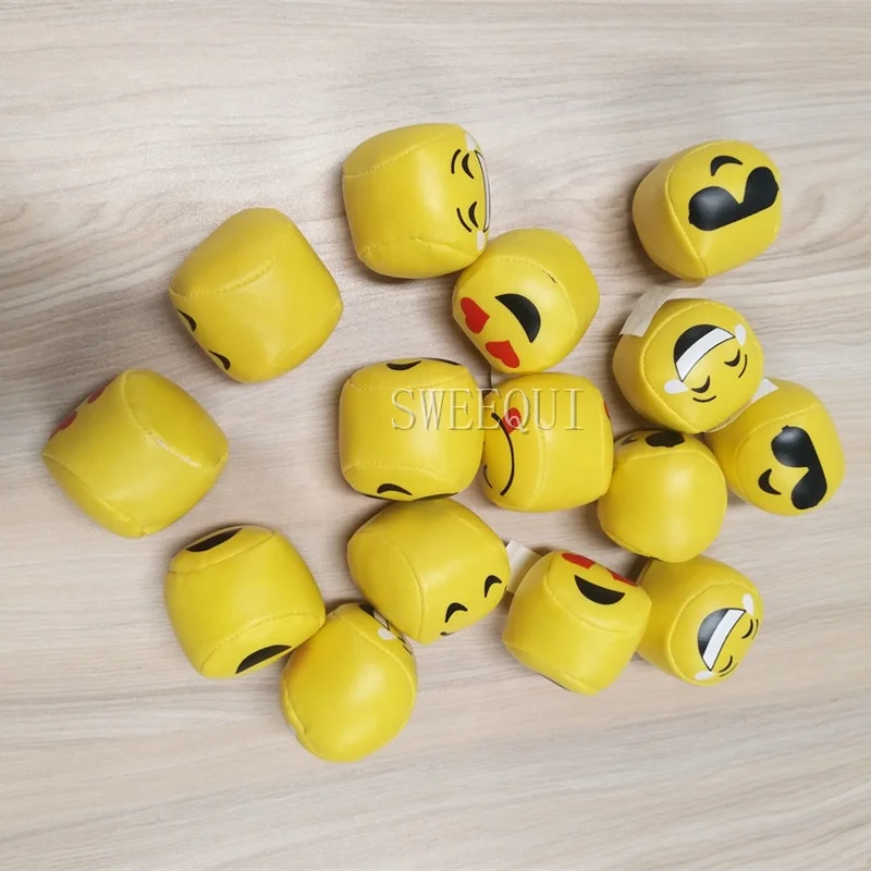 kids play ball indoor outdoor juggling balls bean bag toy mini footbag