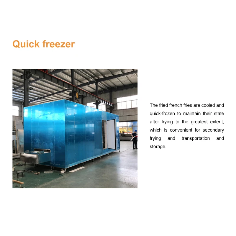 Hot-selling high-quality customized small automatic french fries machine