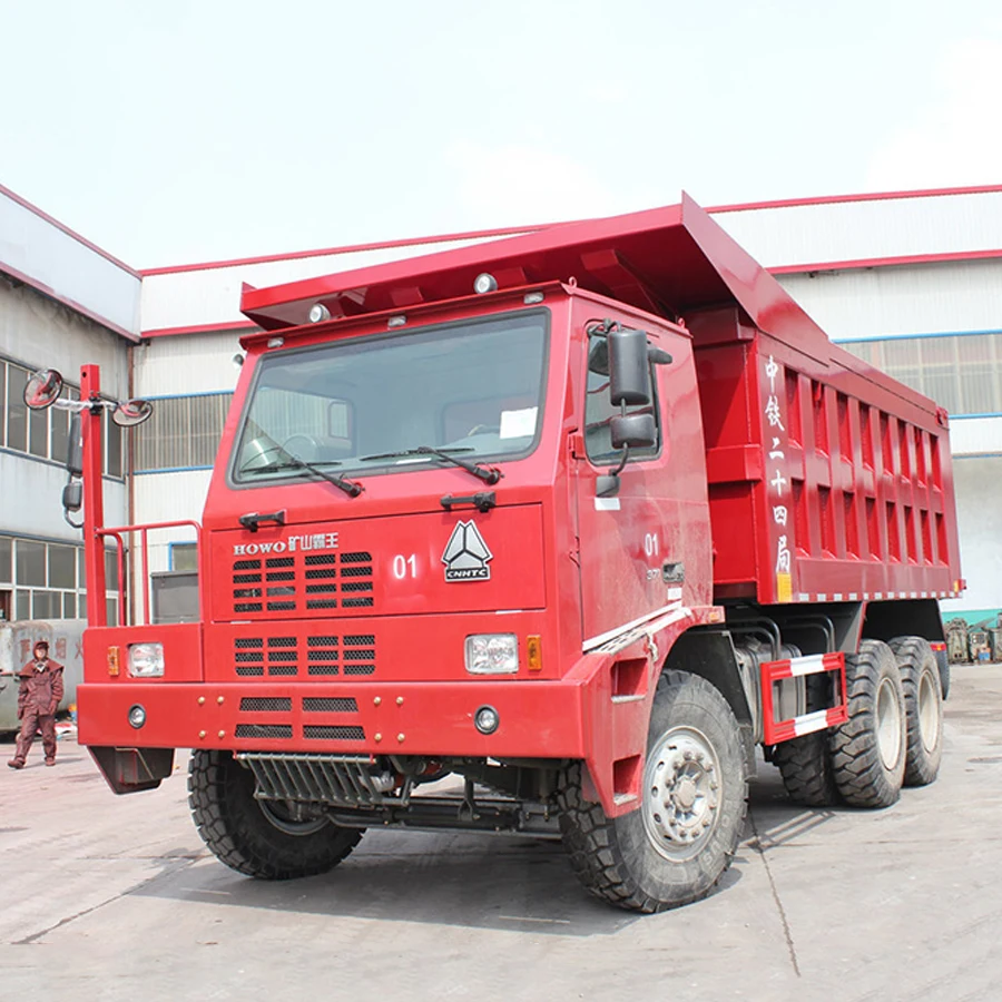 6.7 Meters Sinotruk Howo Used Dumper Truck Good Condition 50 Ton 70 Ton Dump Truck 10 Wheeler Tipper 6x4 Mining