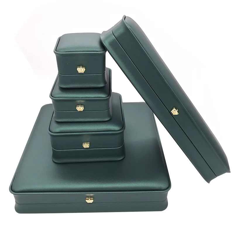 Изготовленный на заказ размер логотипа светлая кольцевая коробка для хранения ювелирных изделий Витрина шкатулка со светодиодом браслета кольца