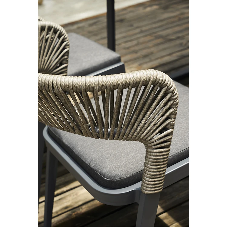 Wholesale Custom Modern Rattan Chair Patio Kitchen Garden Furniture Set Outdoor