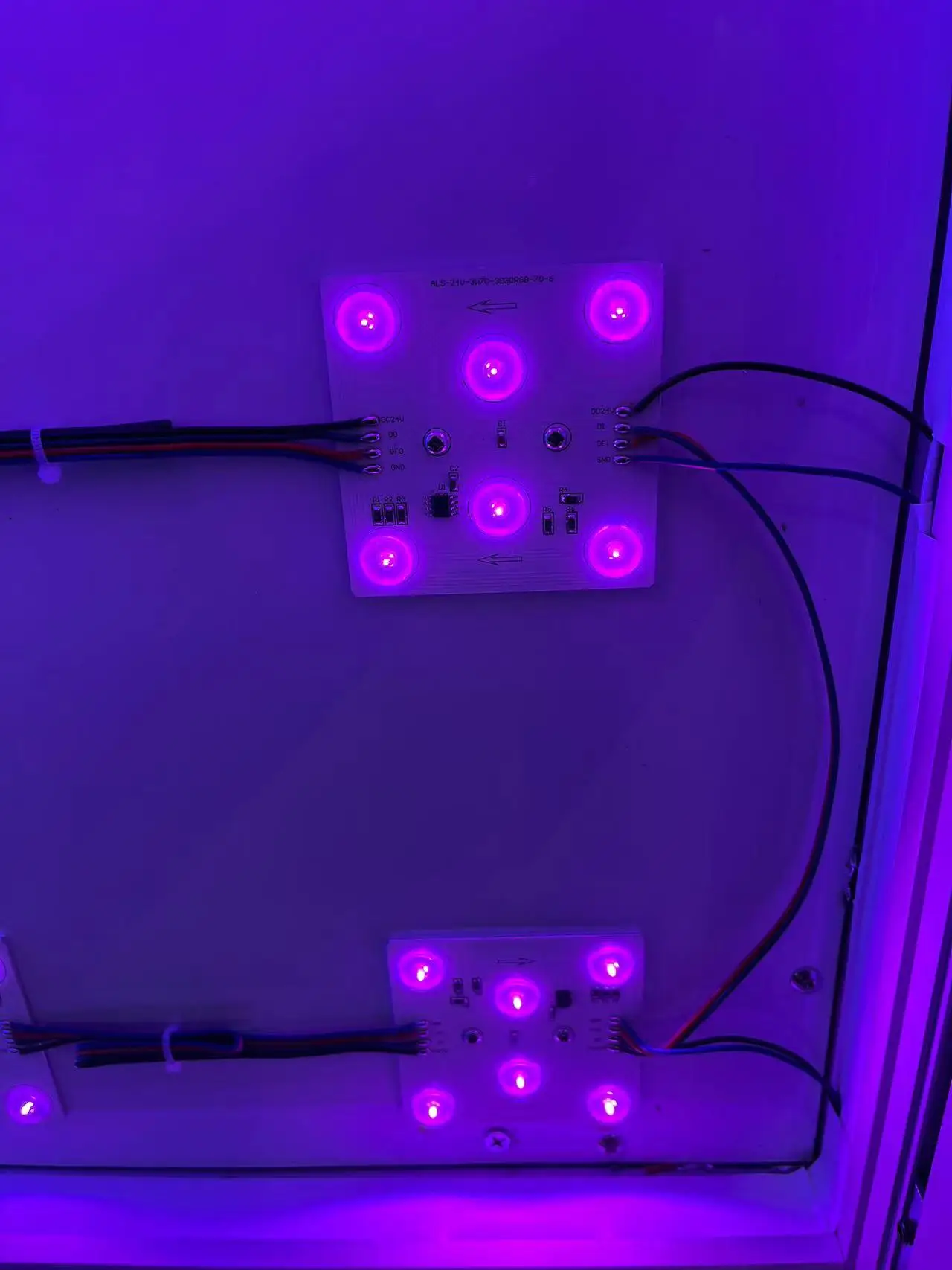 High Quality Acrylic RGB DMX 512 slim led panel