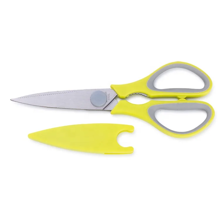Stainless Steel Kitchen Scissors With Blade Cover