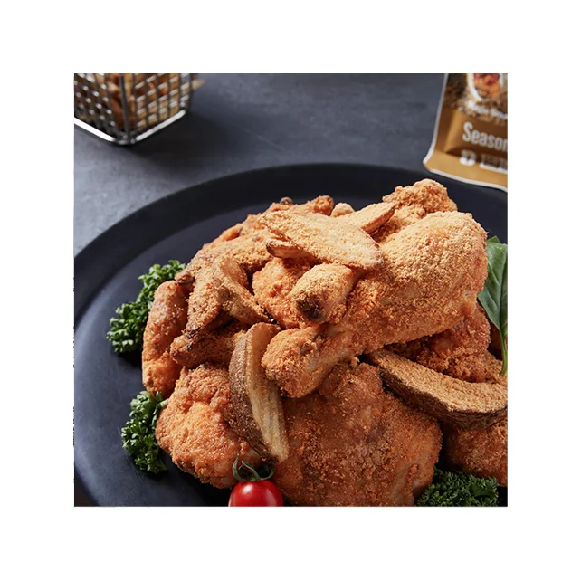 (HIMALL_-MAGIC CHICKEN POWDER MILD SPICY CURRY GARLIC 4 FLAVORS SPICE  well being homemade chicken no oil no MSG KOTRA