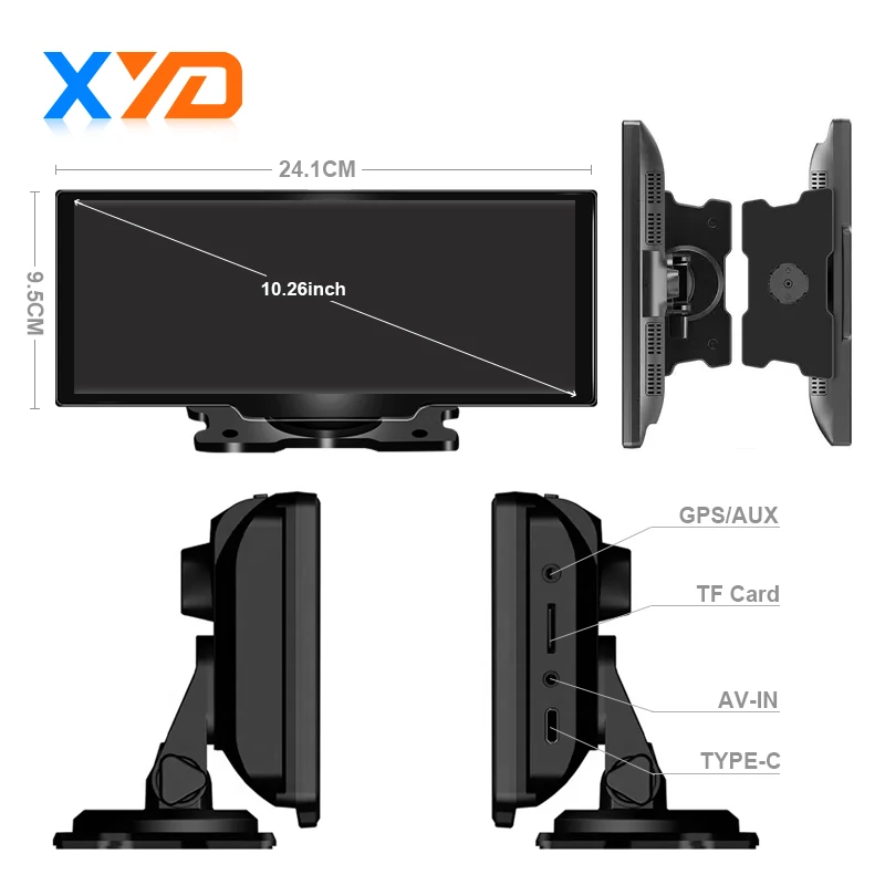 Портативная камера XYD 1080p для вождения автомобиля 10