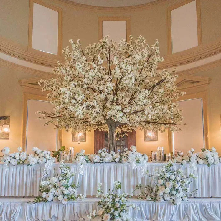 Пластиковое дерево Сакура свадебное центральный элемент белая вишня искусственные деревья