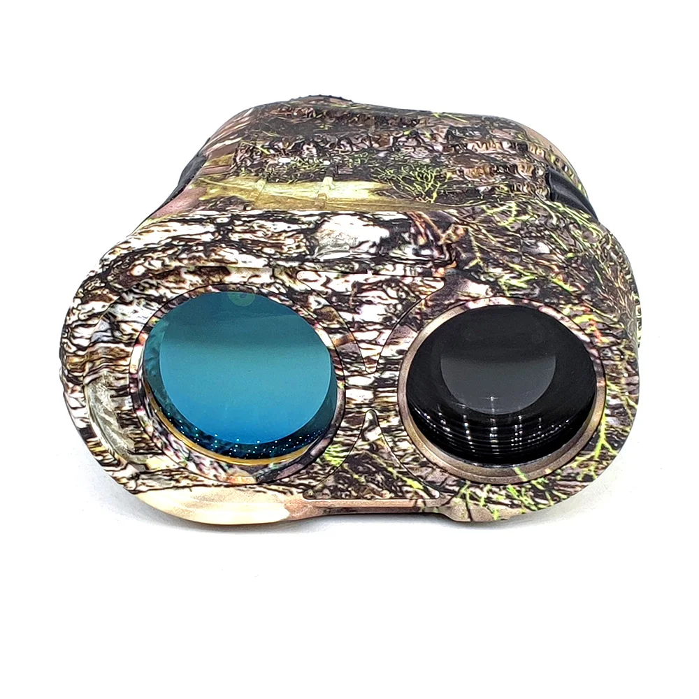 Camouflage Handheld Rechargeable Hunting Golf Laser Rangefinder With Magnet Adsorption 600-1500M for Golf and Hunting