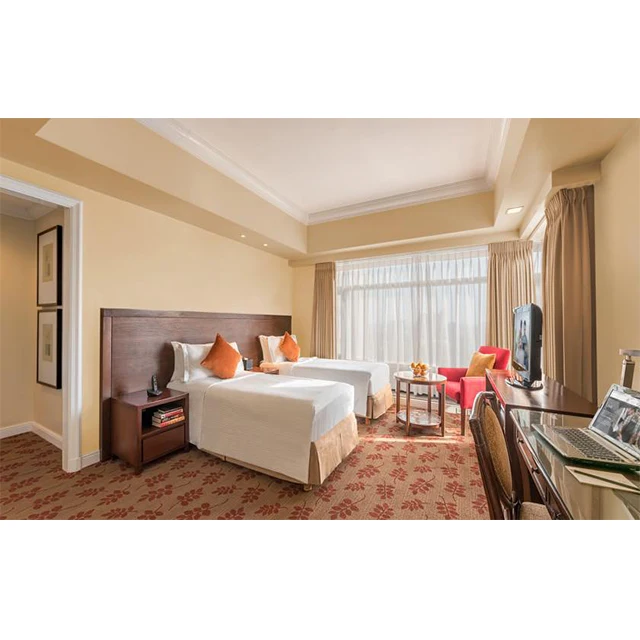 Custom Commercial Chain Hotel Wooden Room Furniture HO-643