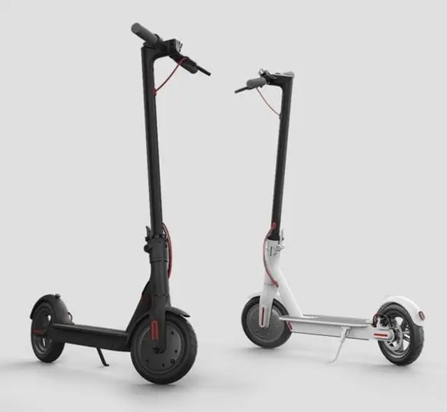 2024 Unisex Adult Electric Scooter Powerful 350W Single Wheel Foldable 2 Wheeled Electric App with Smart Electronic Battery