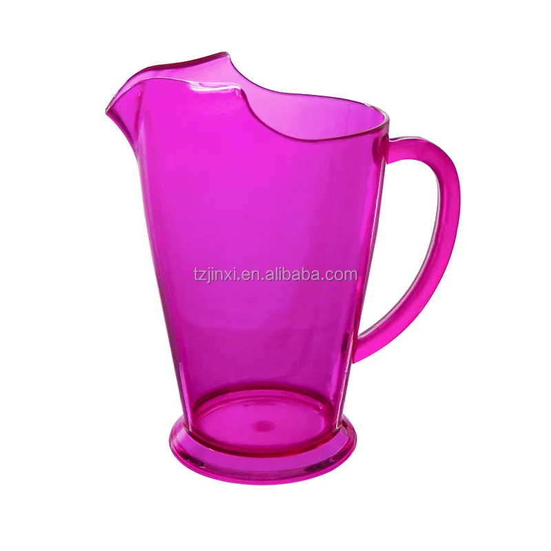 1140ML Restaurant Grade Acrylic Clear Plastic Cold Water Pitcher Kettle Made In China BPA Free Plastic PC Material Water Keg