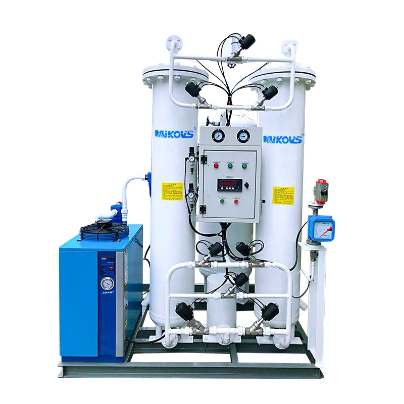 China Sale High Purity Nitrogen Oxygen Plant PSA Nitrogen Generator Industrial Oxygen Making Machine for Food Preservation
