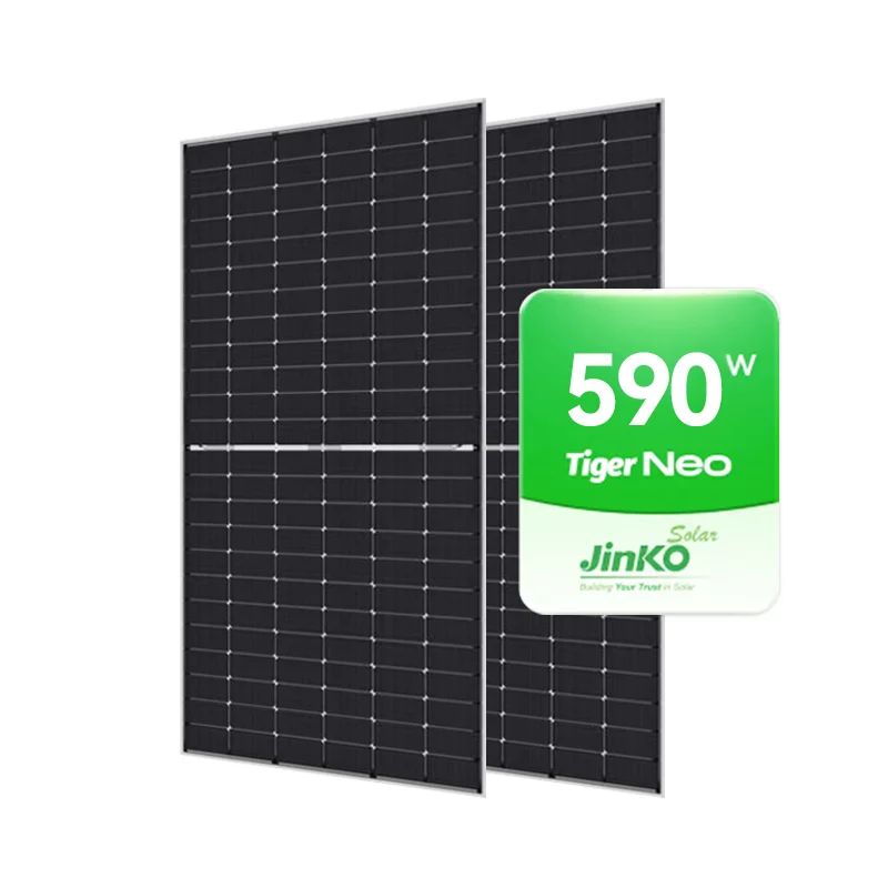 Jinko монокристаллический pv модуль 570 Вт 575 580 585 590 солнечные листы jinko tiger neo n-type bificial солнечная панель цена