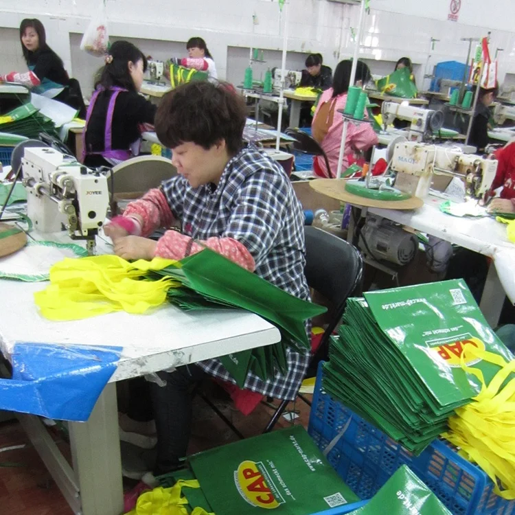 Foldable Market Shopping Recycled non woven Bag
