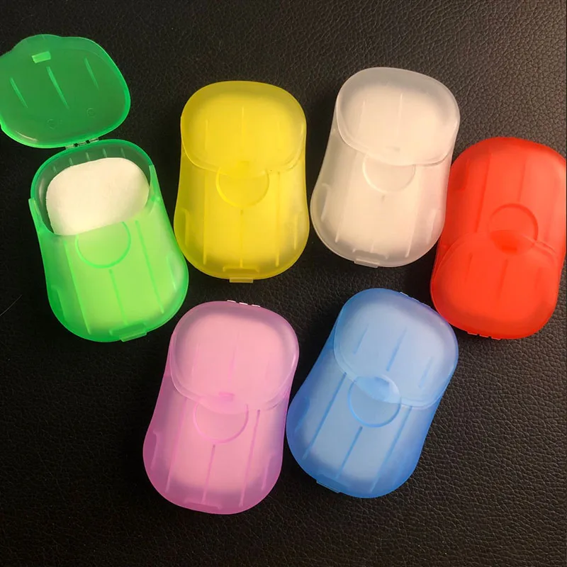 
2020 hot-selling portable soap home travel soap paper water soluble sanitary soap 