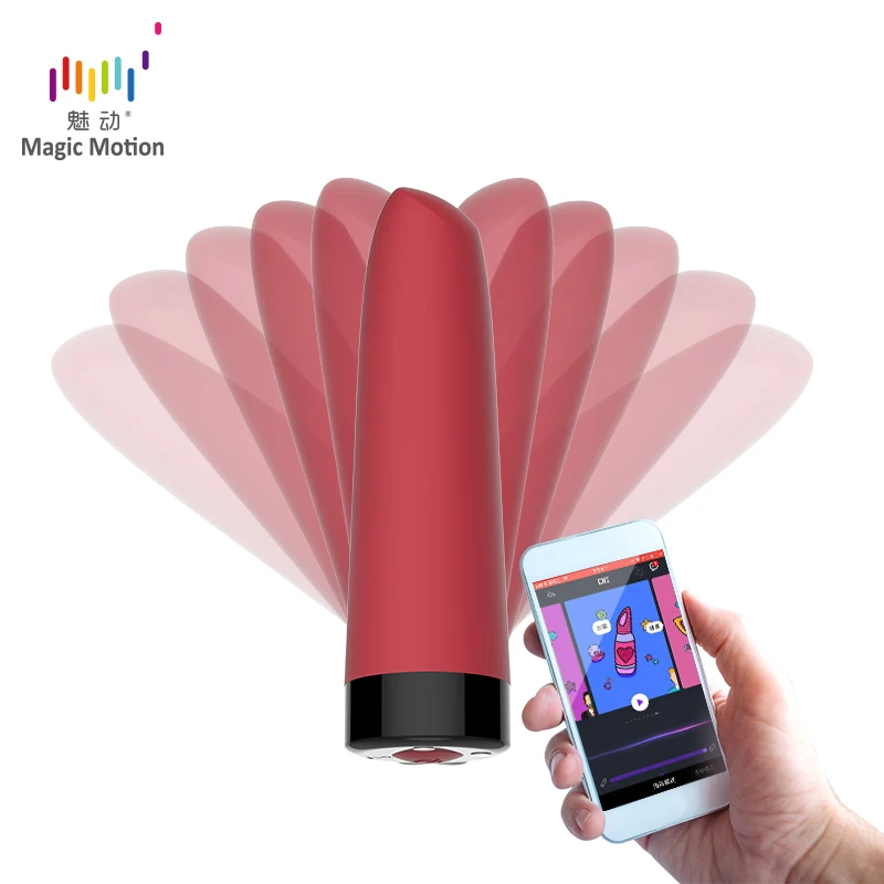 Magic Motion sex toy clitoris Vibrator APP Lipstick wireless Remote Control smart Stimulator Vagina Massage Vibrating Flamingo