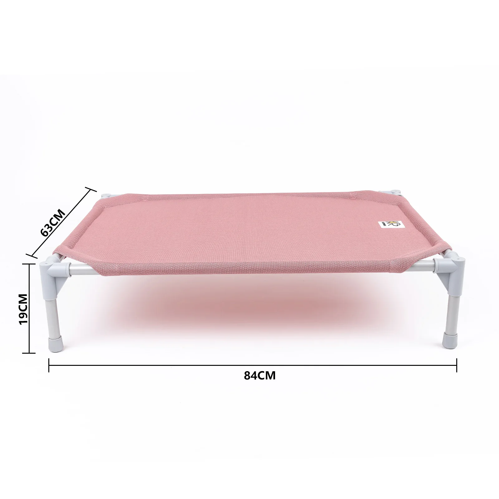 Outdoor Portable Lightweight Raised Pet With Skid-Resistant Feet Sturdy And Breathable Mat Elevated Dog Bed