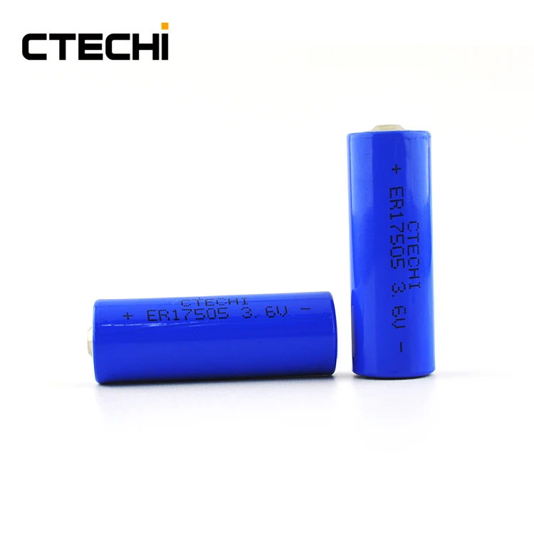 Lithium Primary Battery ER17505 3.6V 3600mAh 3.6Ah Capacity Lithium Ion ER Battery 17505  for Automatic Smart Meters