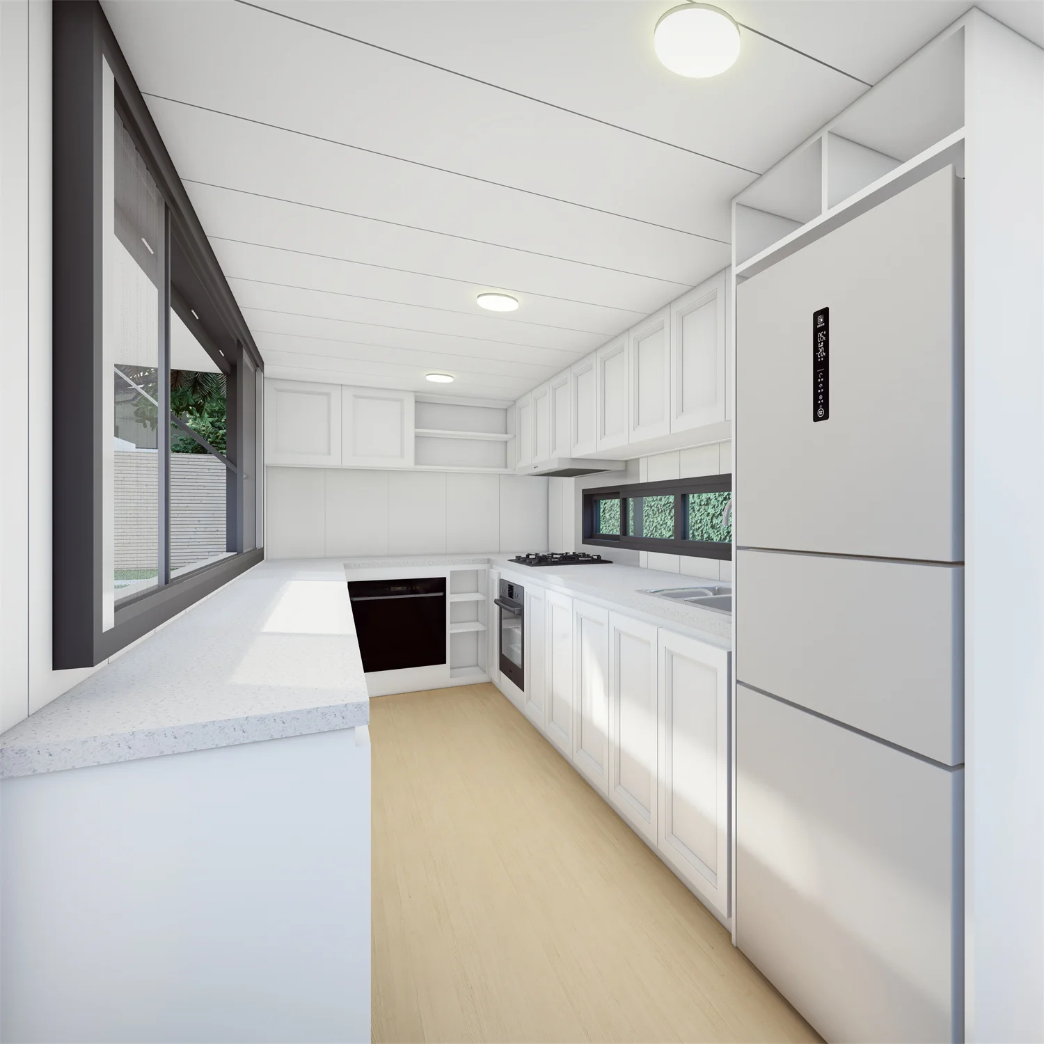 20ft modular design prefab container house home kitchen Custom Made Movable Bar Cafe Store