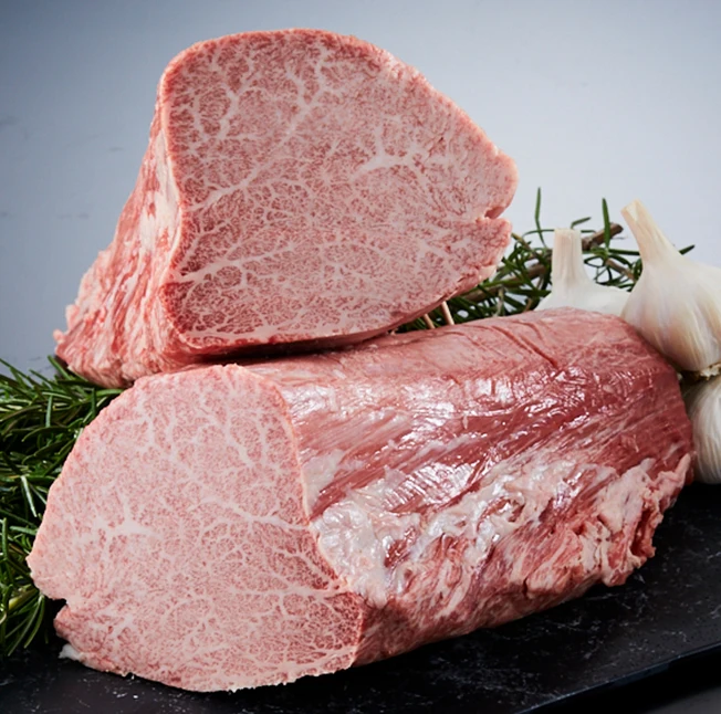 Japanese Black Brand Cow Meat Beef Steak Frozen With A Rich Aroma