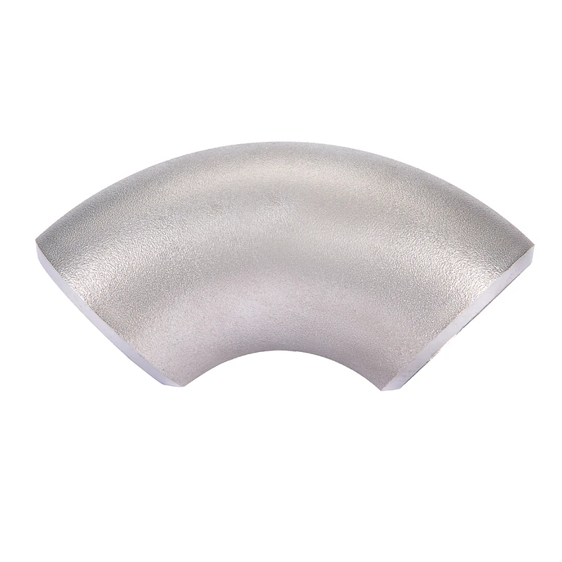 Sand Rolled Butt Welded Stainless Steel Elbow 90 Degree Long Radius Elbow SS Tube Fitting  Manufacturer
