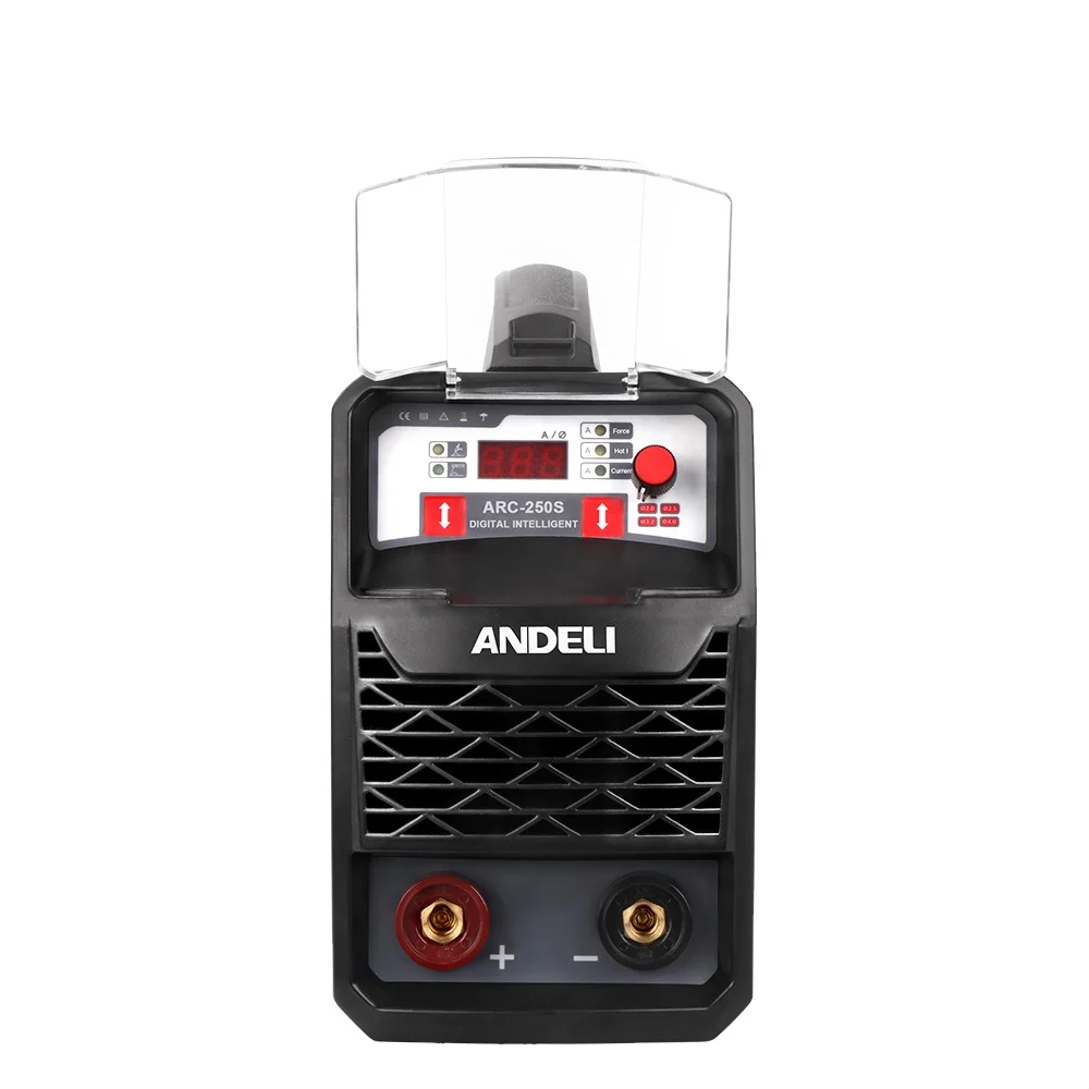 ANDELI 160Amp Stick Welder 220V ARC-250T ARC Welder Machine Digital Inverter IGBT Stick TIG MMA Welder Hot Start Portable
