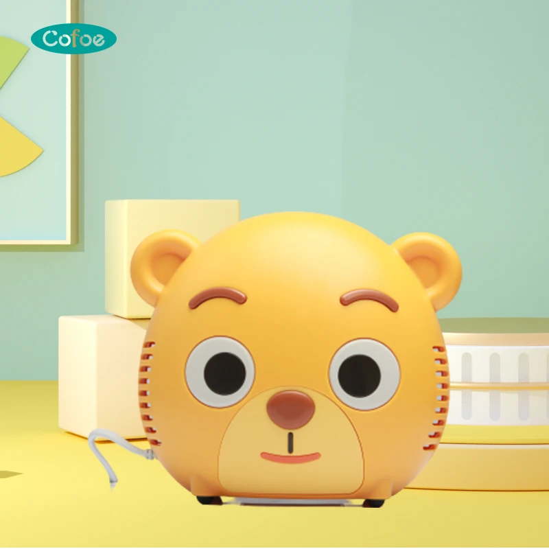 Animation Panda Pink Cat Portable Lovely Nebulizer for Child/Infant/Baby