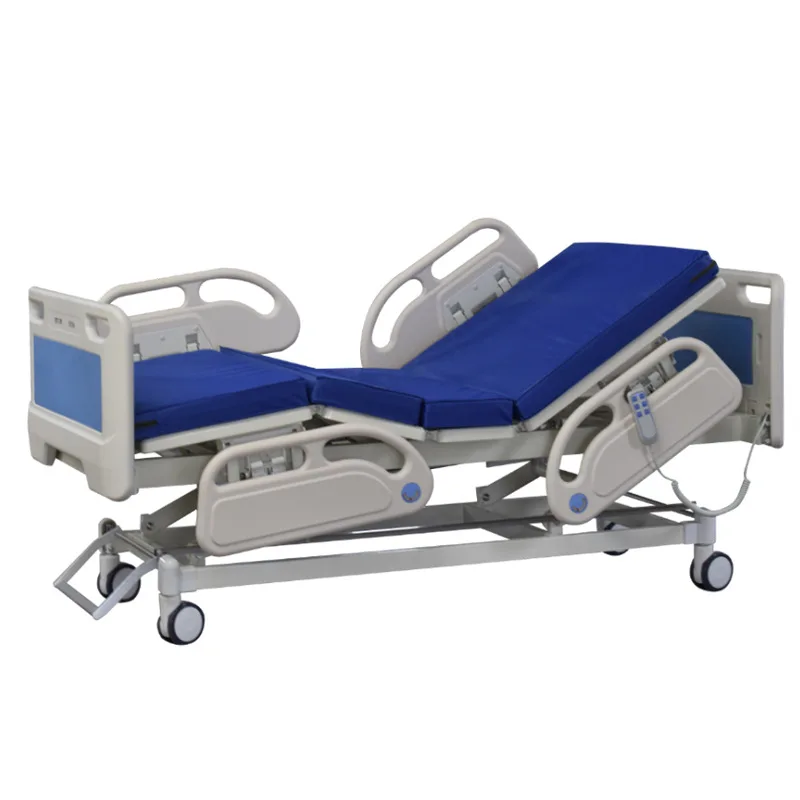 Medical Equipment 3 Functions Electric Icu Hospital Bed Electric Nursing Medical Bed 5 Function