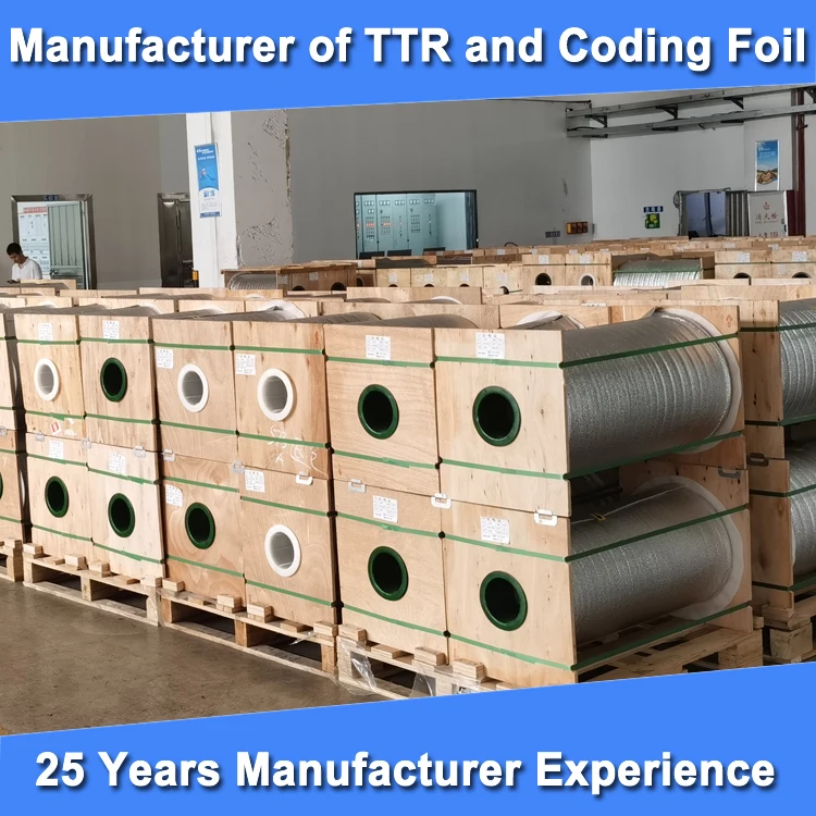 Fineray Wholesale Factory Direct Sale Jumbo Roll Ink Ribbon Thermal Product Trademark Resin Wax Ribbon