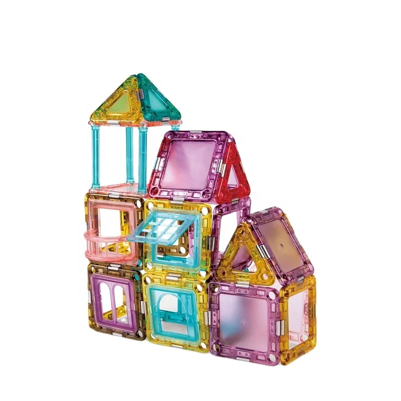 Popular Smart crystal magnetic chip Educational Stem Magnet Toys DIY Toys for Kids Age 3+