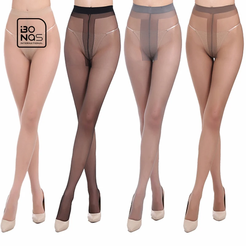 
Bonas Lady 15Denier T Band Unbreakable Running Fabric Tights Ultra Sheer Thin Indestructible Pantyhose Tights 