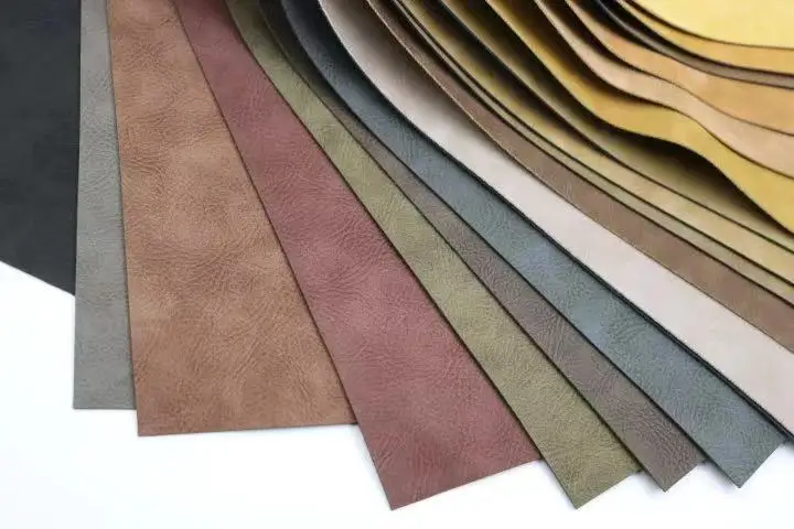Wholesale Yangbuck Faux Sheep Leather Grained Matte Surface Synthetic PVC Leather For Bag Shoe