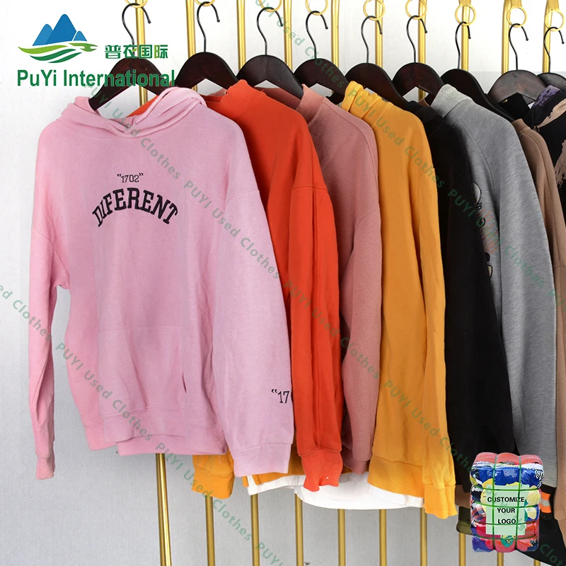 Wholesale hoodies sweatshirts clothes men second hand clothes free used clothes from uk