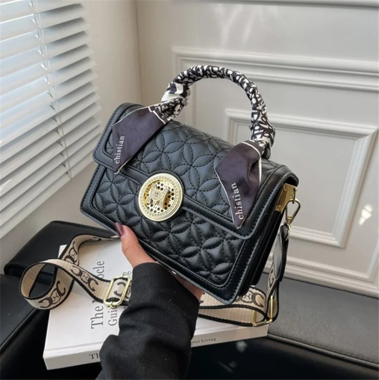 2022 spring new fashion retro diamond handbag shoulder bag