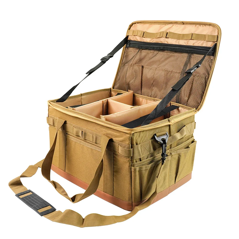 Hot sell Outdoor large capacity camping equipment storage bag Multi-functional gas tank anti-collision kit Cookware picnic bag