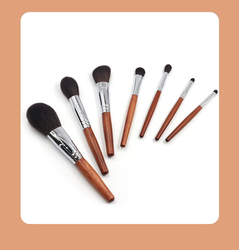 Высококачественная Косметическая кисть из синтетического волокна пудра набор кистей для макияжа девочек