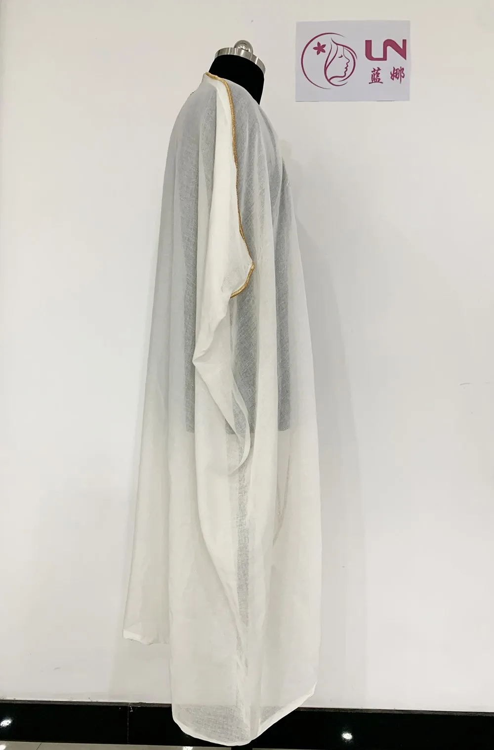 arab fabric Qatar Kuwait kurta design omani heavy islamic thobe for translucent stitching jubba abaya bisht for men