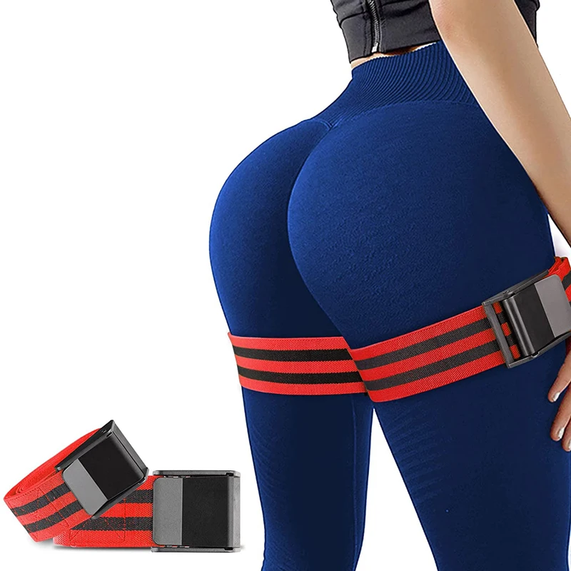 Workout Bonus Fabric Resistance Loop Lift Butt Squat Thigh Fitness Blood Flow Restriction Bands
