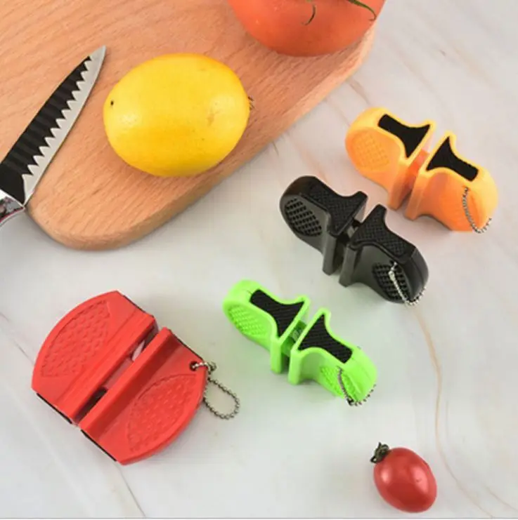 Portable Knife Sharpener Mini Knife Sharpener Pocket Knife  Handheld Automatic Kitchen Fixed Angle