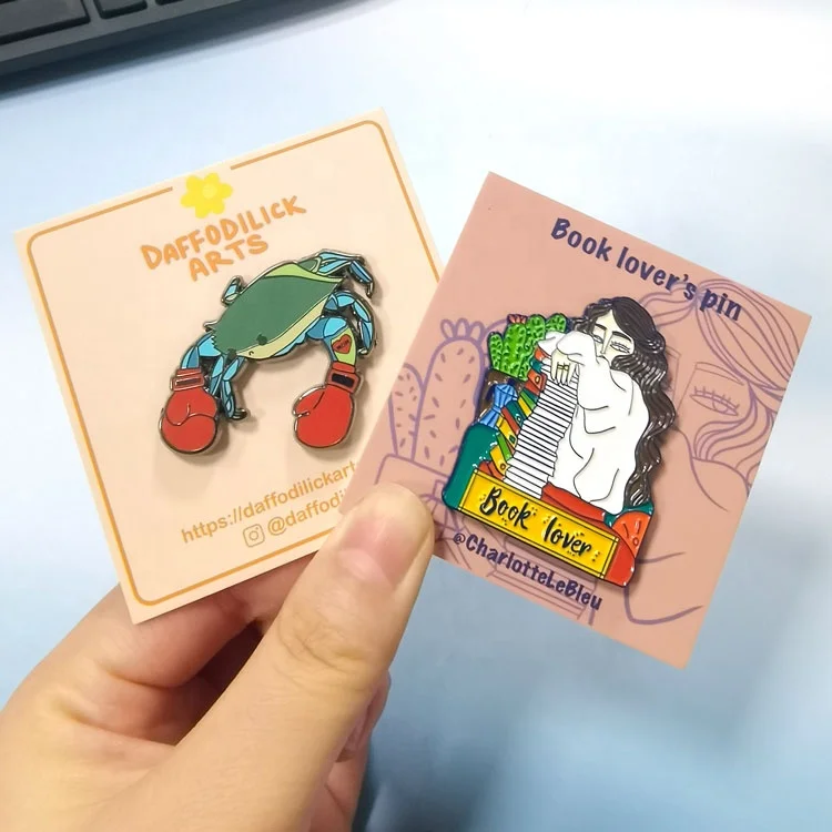 Wholesale Custom Metal Badge Make Your Own  Lapel Pin Kunshan Golden Coast Hat Hard Enamel Pins