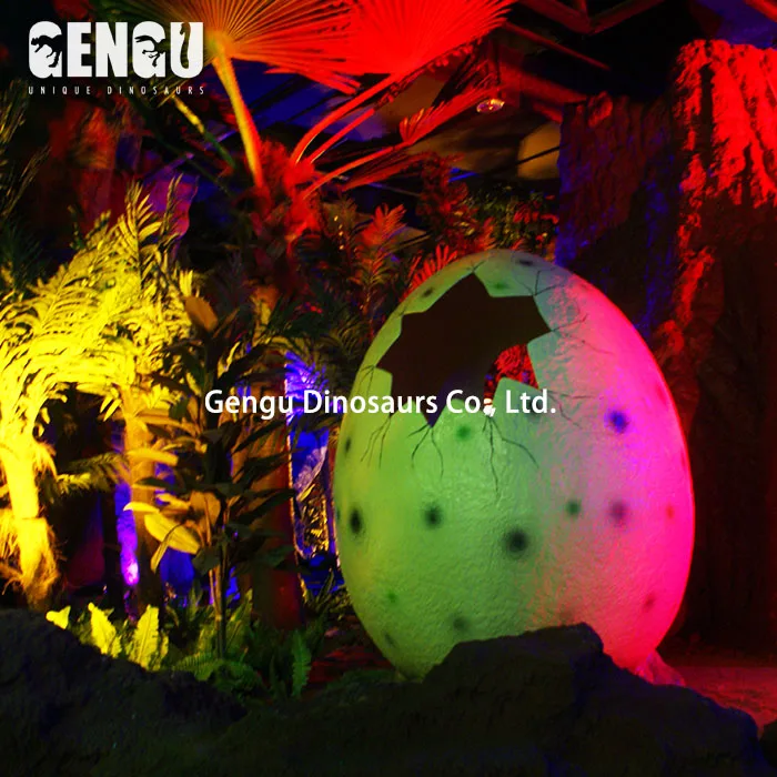 Dinosaur theme park chocolate animatronic dinosaur egg