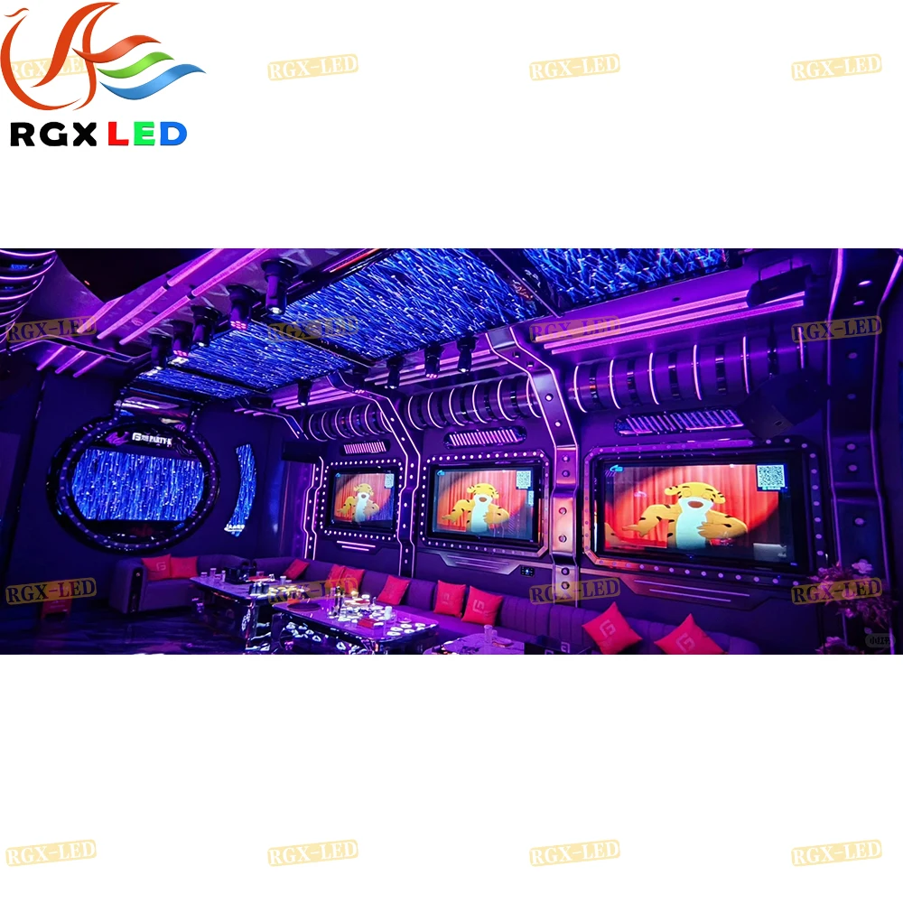Полноцветный ночной клуб 3D настраиваемый формы Dj стол RGXDj стенд светодиодный дисплей