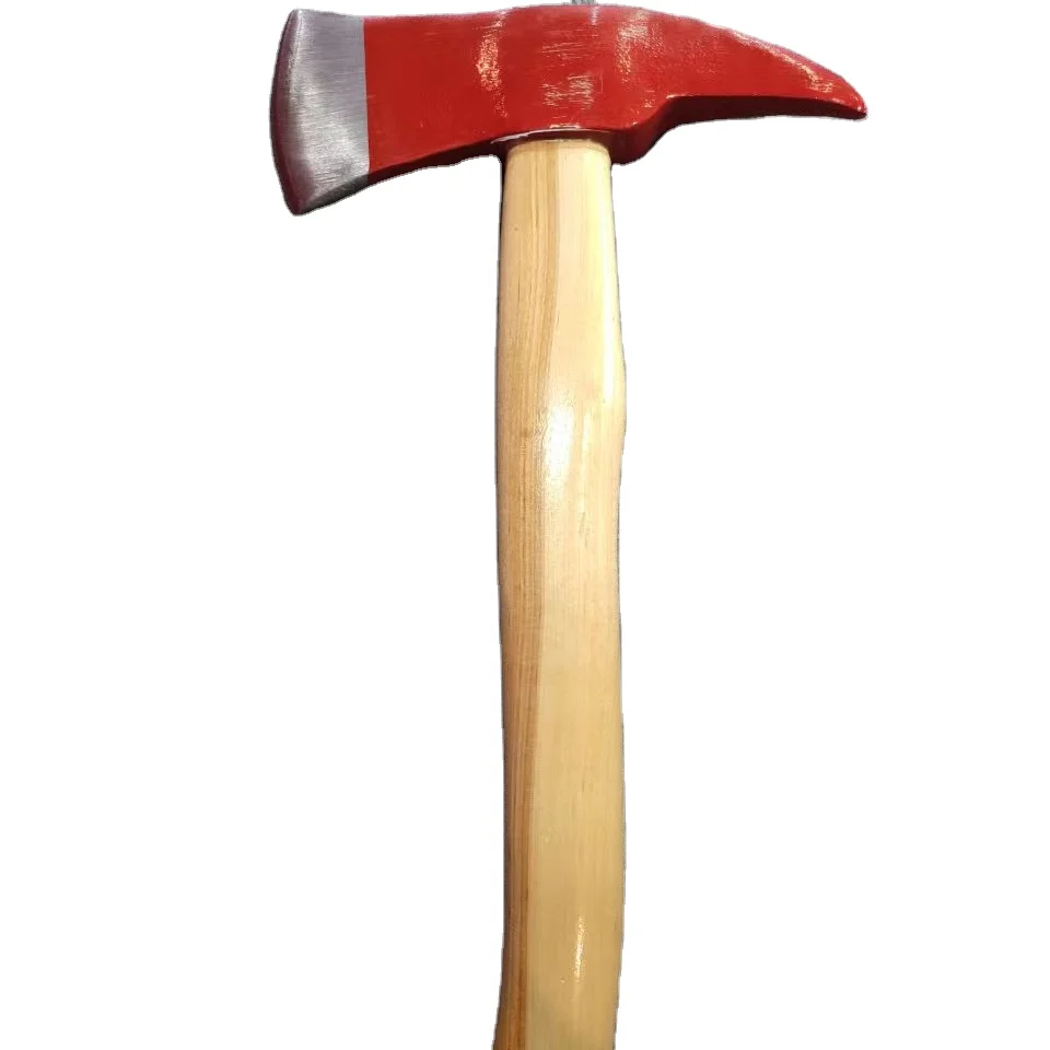 Hot Sale Cheap Price Forging Quality Axe Head pick head Axe Flat head axe With Strong & Durable Wooden Handle