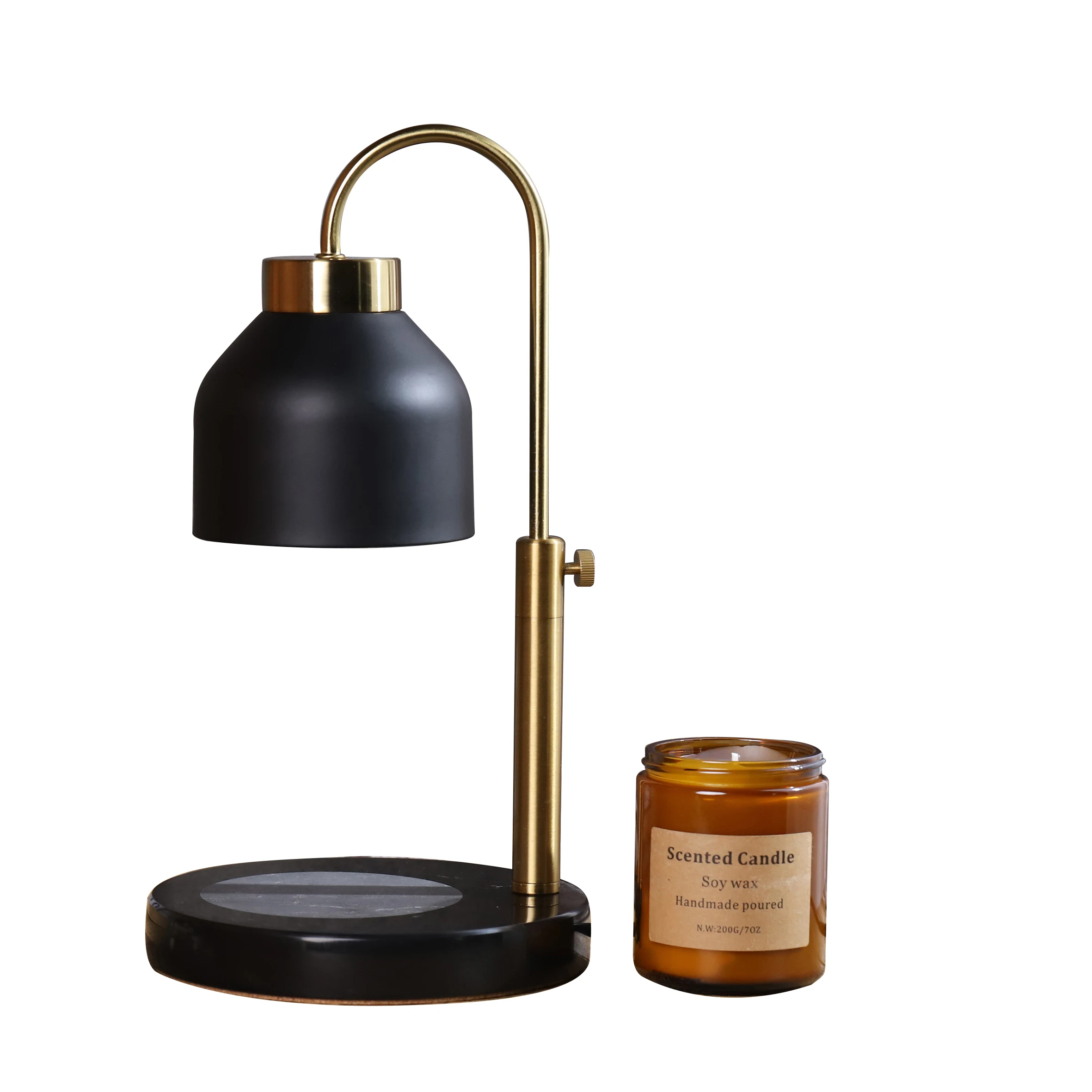 Новое поступление Эксклюзивная Мраморная ароматерапия лампа-грелка регулируемый восковой ночник для духов домашний декор восковая Плавная горелка