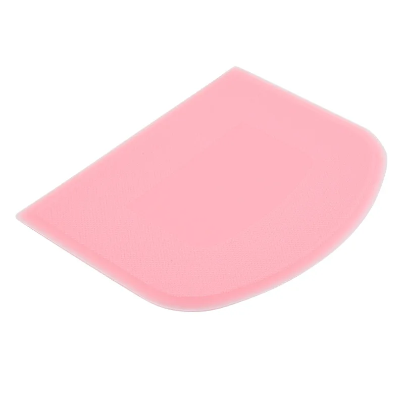 Food Grade Plastic Scraper Bakery Baking Tools Pastry Cutter PE Dough Cutter