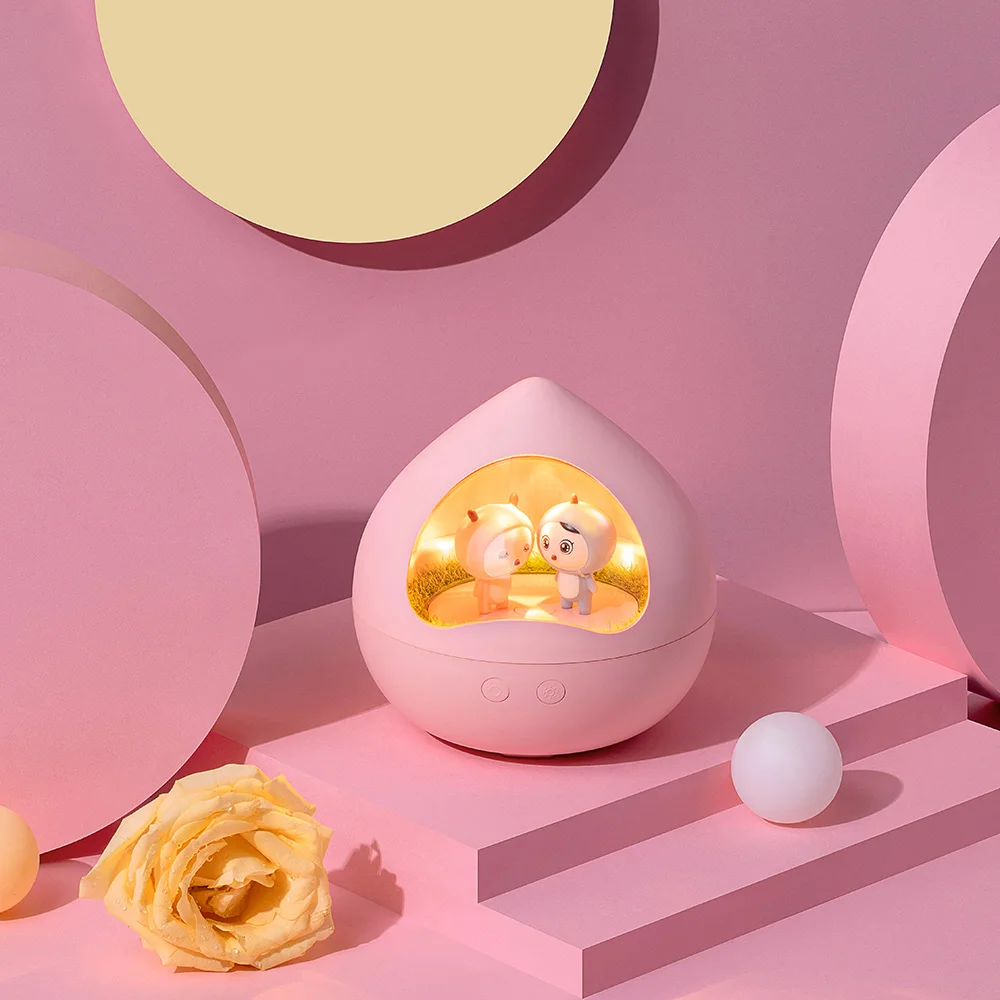 200Ml Air Humidifier Cute Kawaiil Aroma Neubulizer Diffuser