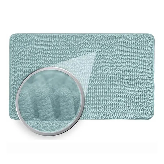 Bath Mats Non Slip Custom Print Bath Mat for Shower Square Washable Rugs